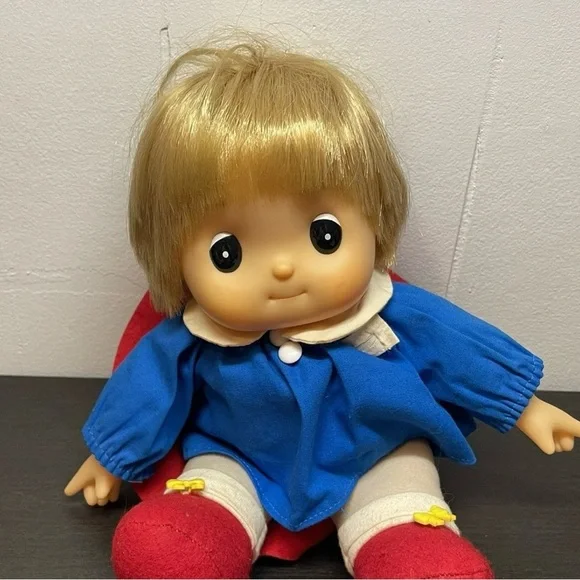 Vintage Sekiguchi 11” Tall Authentic Doll - Japanese Kawaii Baby Plush - Picture 3 of 10